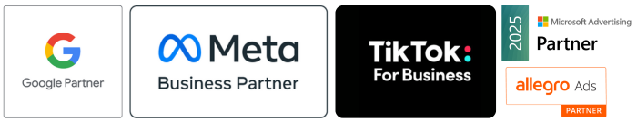 Google Partner, Meta Business Partner, TikTok for Business, Allegro Ads – certyfikowany ekspert i freelancer Google Ads